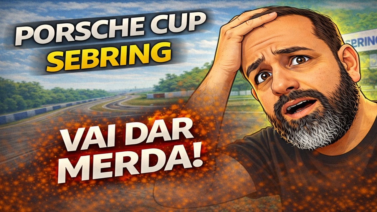 18/03 🏁 Porsche Cup em Sebring!