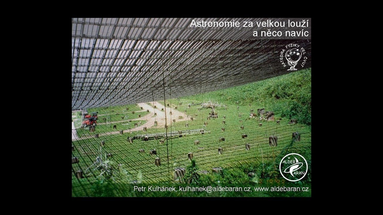 Petr Kulhánek - Velké astronomické objevy za Velkou louží... (FČ FEL ČVUT 23.11.2017)