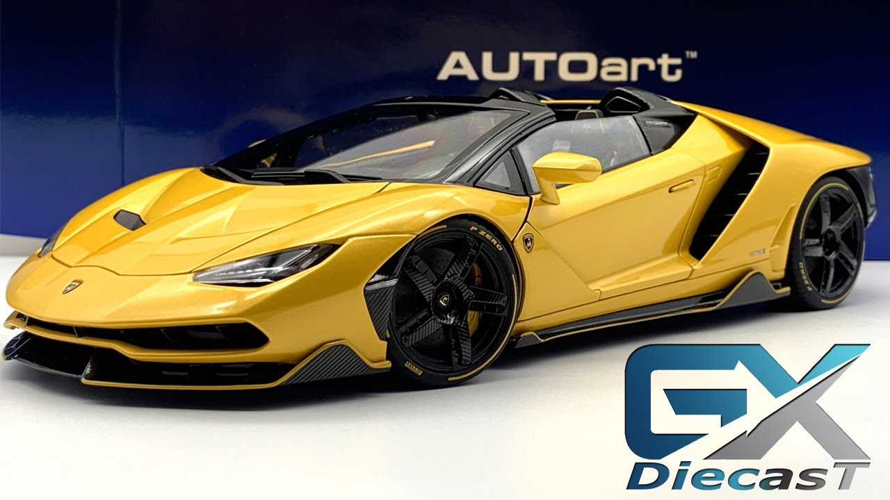 1/18 AUTOart Lamborghini CENTENARIO Roadster (Yellow)