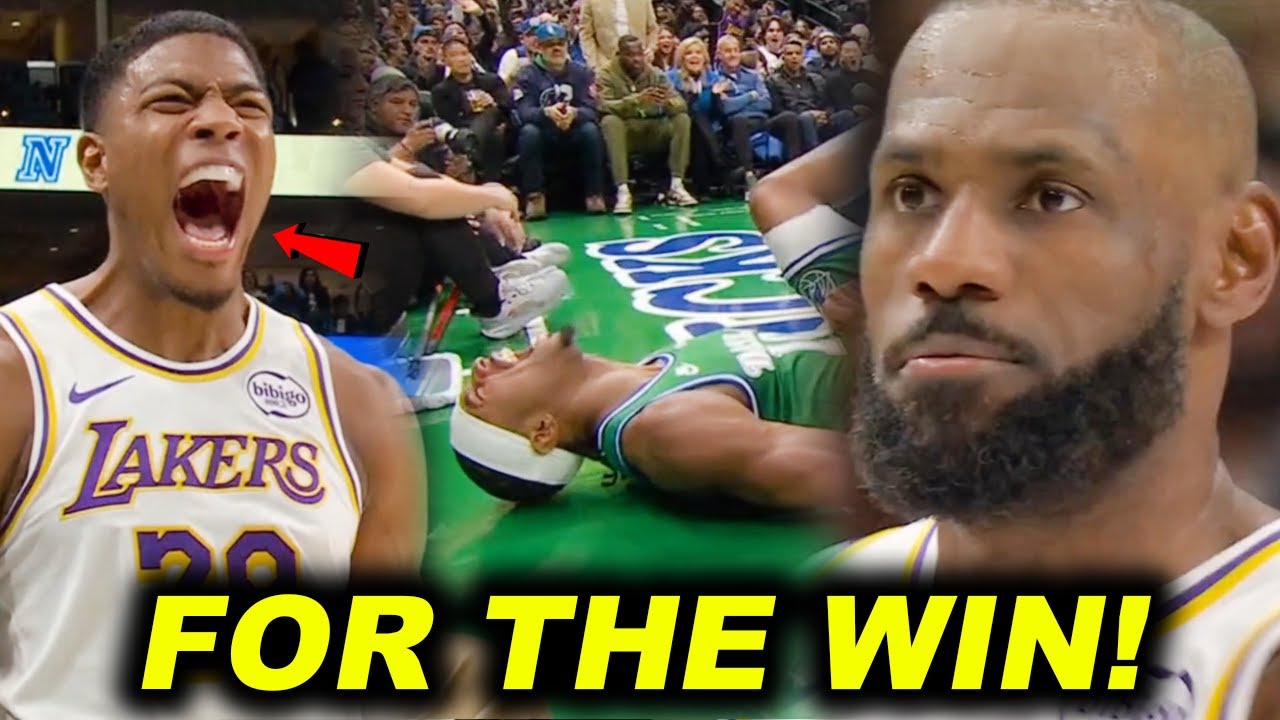 CRAZY ENDING! RUI FOR THE WIN! COMEBACK! Takeover si LBJ si 4Q, tanggal angas ng player na to!