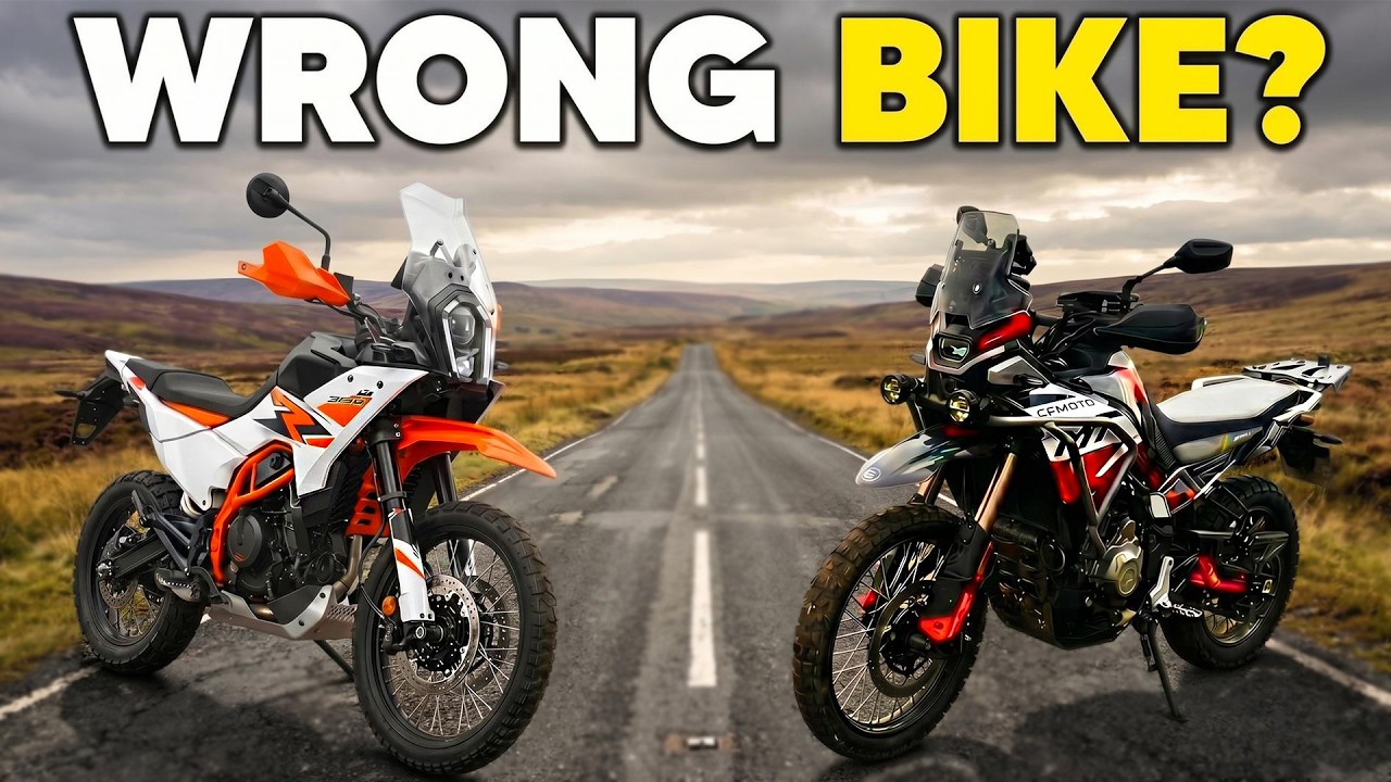 CFMOTO 450MT против KTM 390 Adventure R &mdash; я купил НЕ ТОТ мотоцикл?