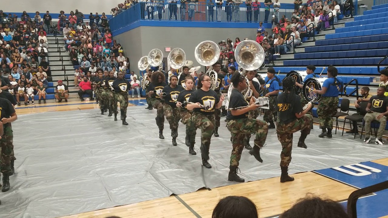 Mae C Jemison Band Gym Jam entrance 2019