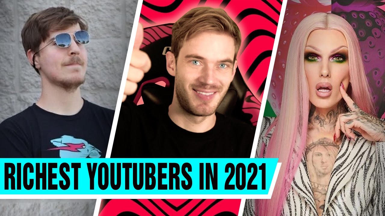 10 Richest Youtubers in 2021!