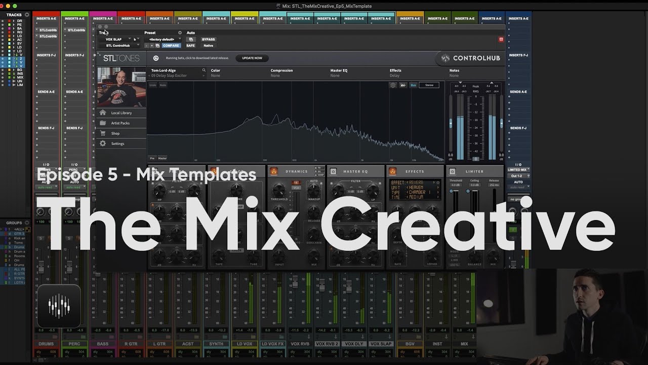The Mix Creative: Episode 5 | Mix Templates (FREE Pro Tools Mix Template)