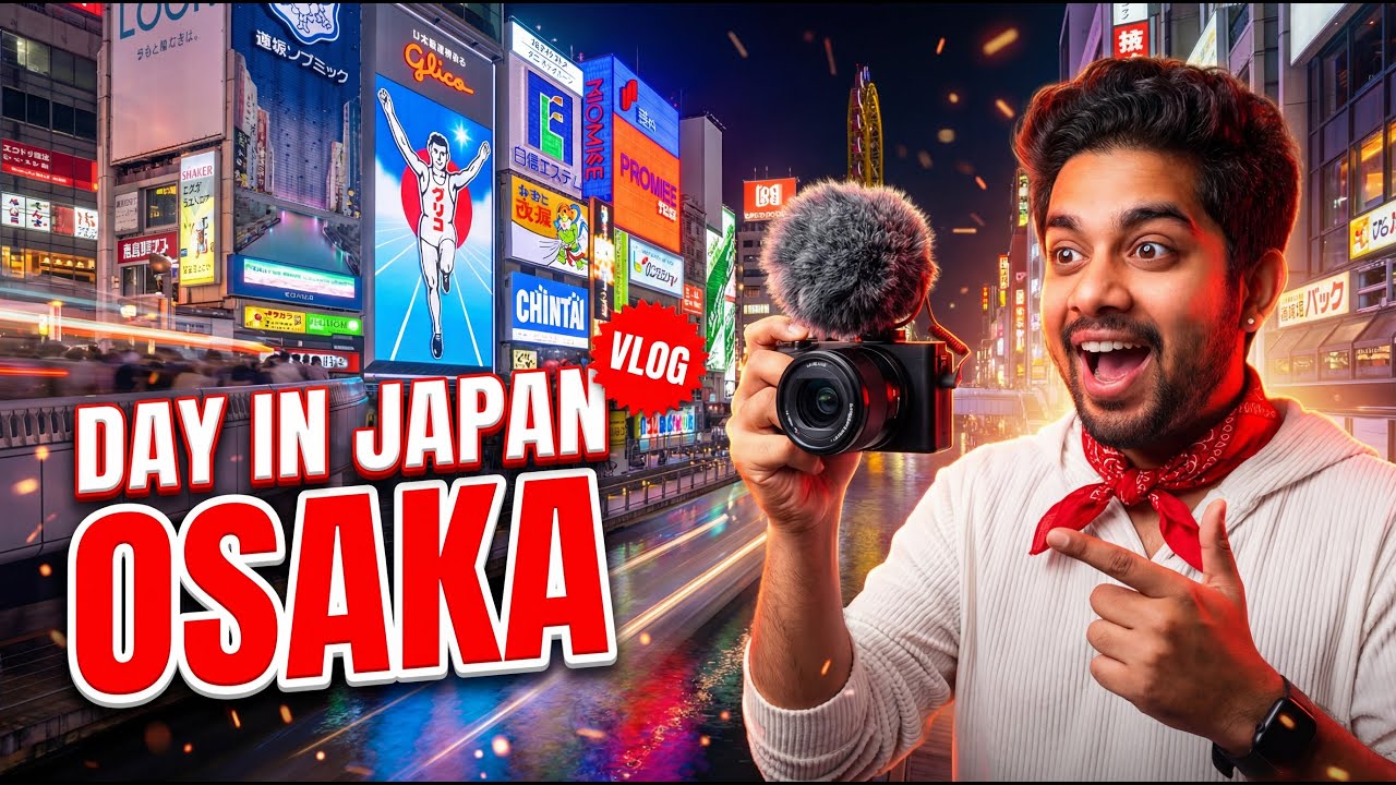 MASTER Vlogs - Day in Japan (OSAKA)