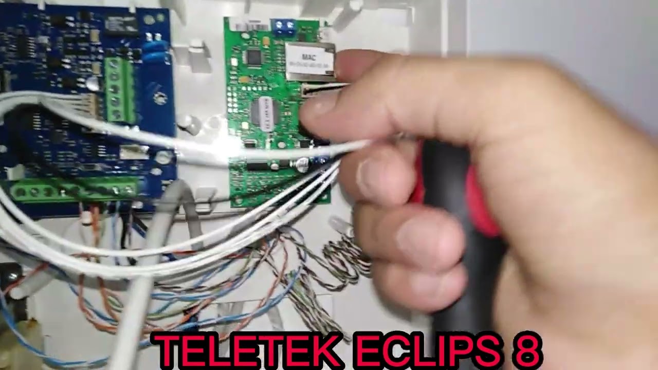 #ALARME#TELETEK#ECLIPSE8# parti 1