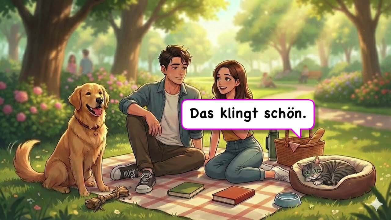 5 Simple German Conversations for Beginners | Real-Life German Dialogues (A1–A2) |