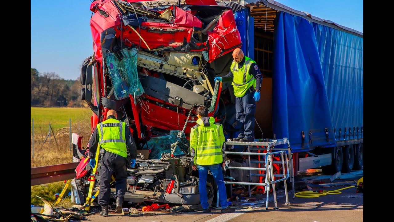 Tragödie auf der A10: Zwei schwere Unfälle fordern ein Menschenleben Teil 2