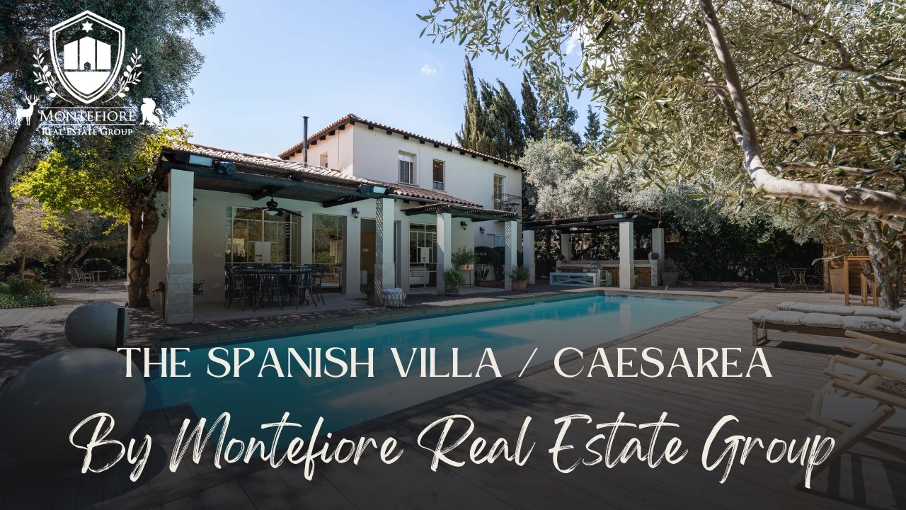 Luxury Spanish Villa in Caesarea | Israel's Luxury Listings By Montefiore Real Estate Group