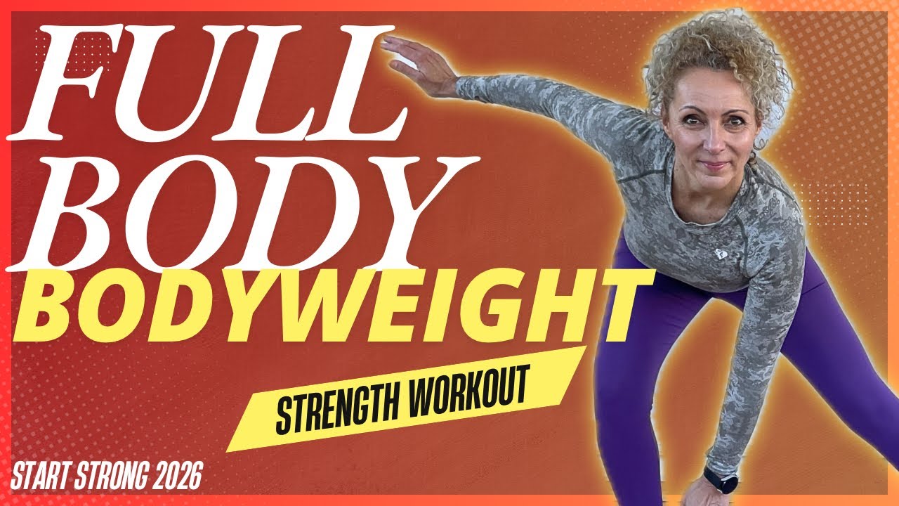 Strong Start 2026 | 30 Minute FULL BODY Bodyweight Strength Workout 