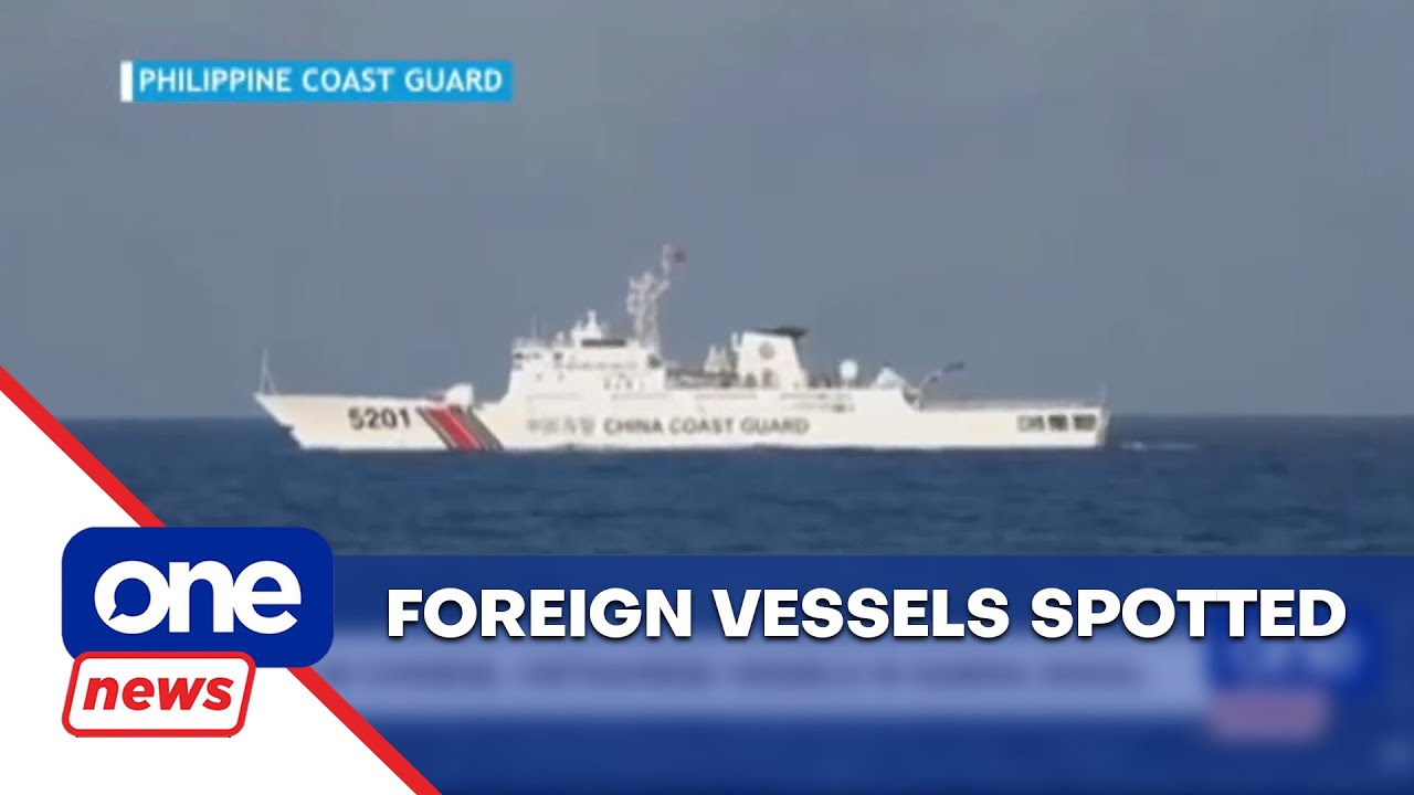 20 Chinese, Vietnamese vessels spotted in Sabina Shoal