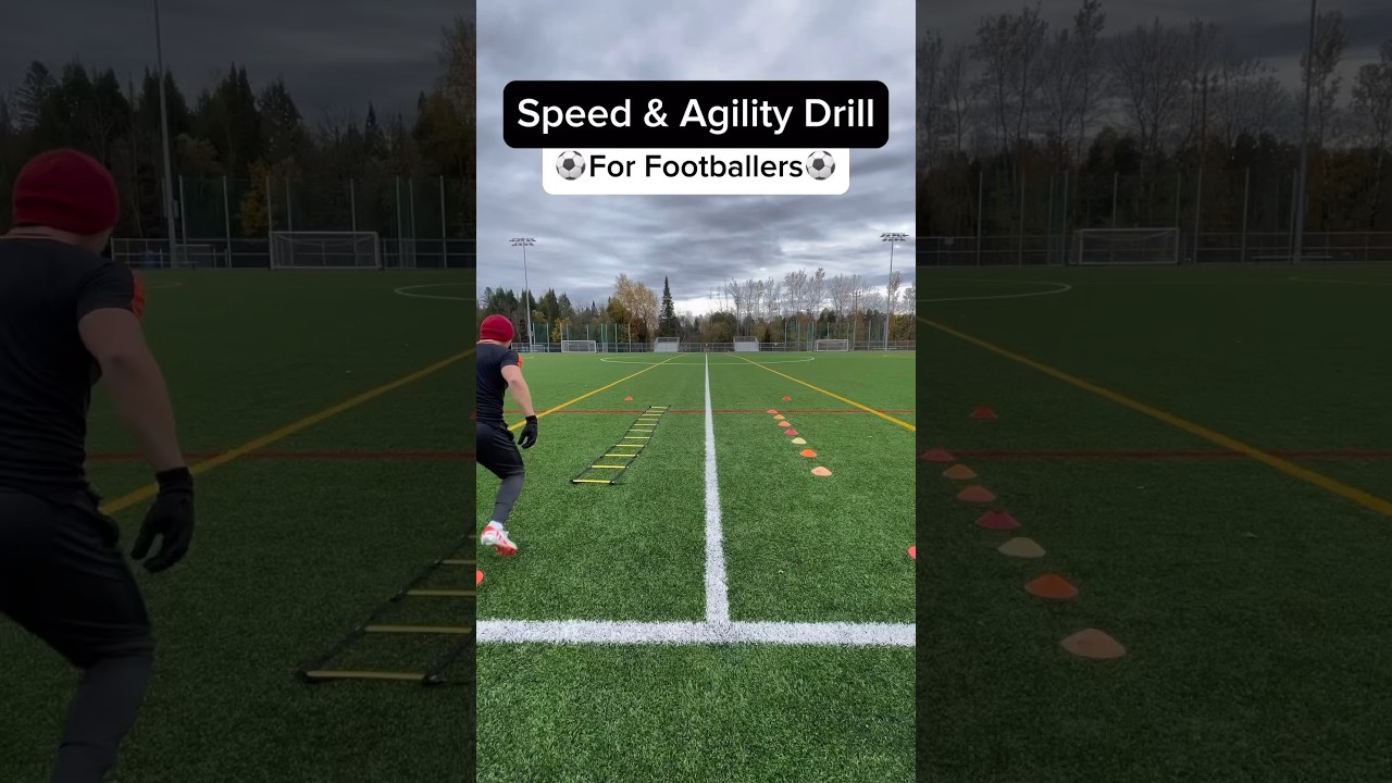 Speed & Agility Drill for Footballers⚽️