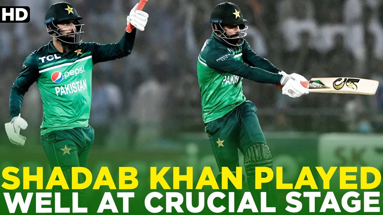 Shadab Khan Always Played Well at Crucial Stage | Pakistan vs West Indies | ODI | PCB | MO2A