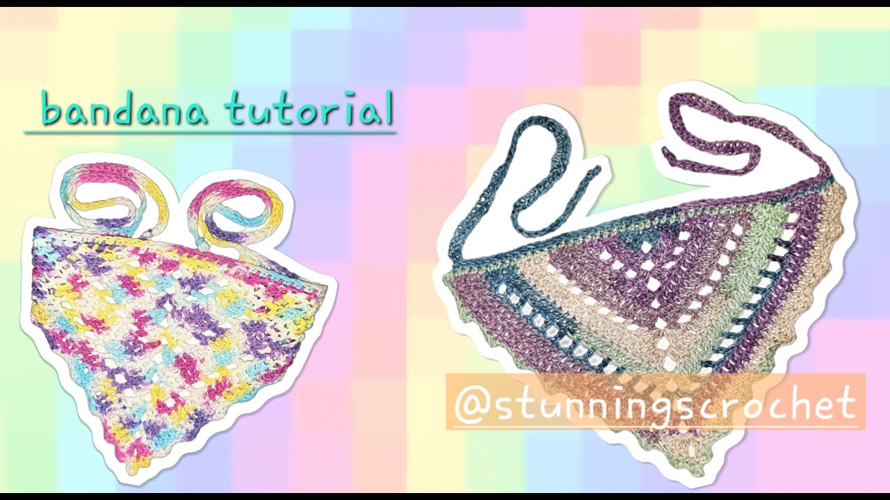 Crochet | Bandana Wave | Tutorial
