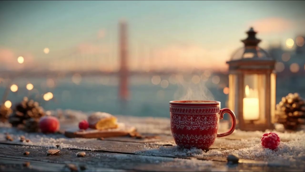 Golden Glow Jazz – Warm Winter Bossa Nova for Calm & Productivity