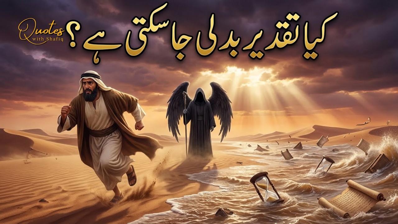 The Secret of Destiny | Can a Human Change Death and Fate? | رازِ قضا