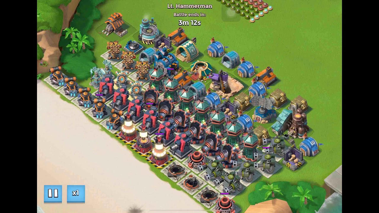 Boom Beach - Defend 422 (Hammerman Of The Hunt Stage 3 Reverse)