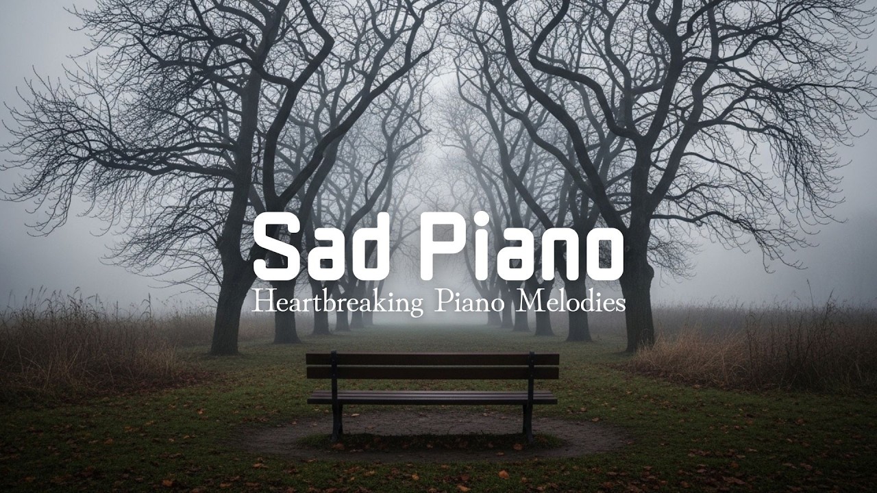 Sad Piano in a Misty Garden 🌫️🎹 | Emotional Piano for Quiet Reflection