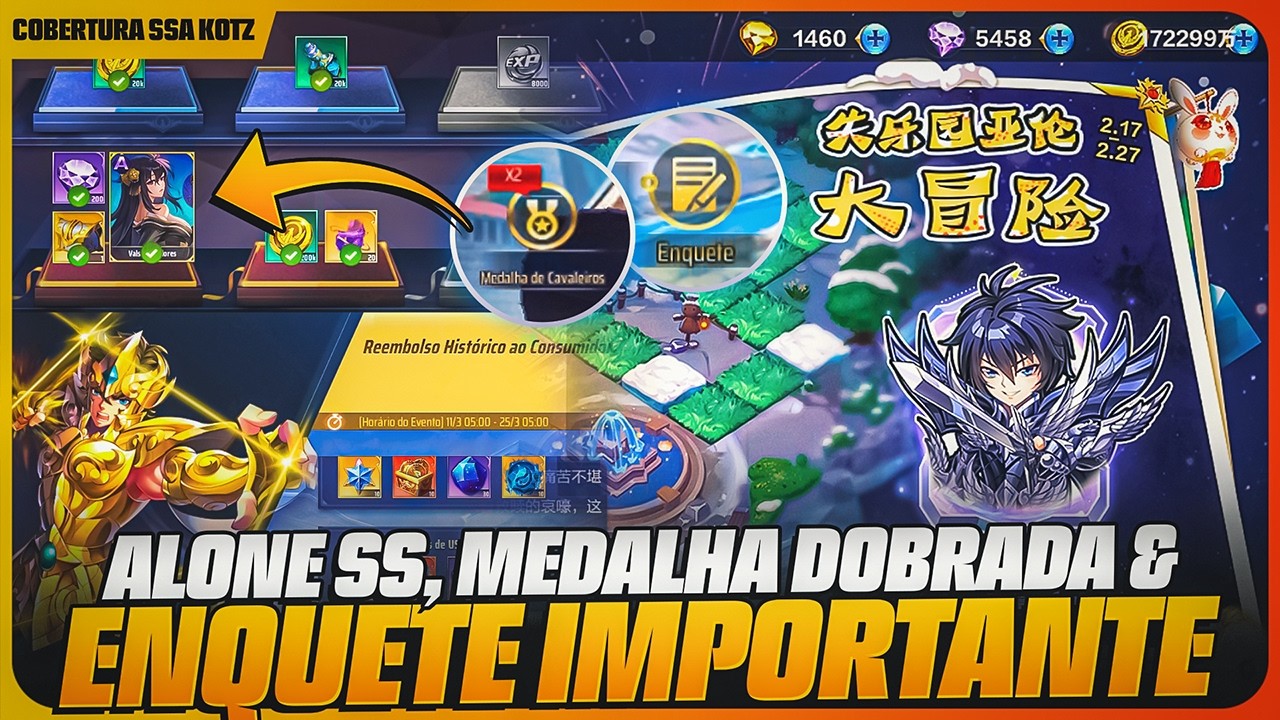 🔥🏅 COBERTURA COMPLETA ATT GLOBAL - MEDALHA DOBRADA, BANNER ALONE SS E ENQUETE MUITO IMPORTANTE 🏅🔥