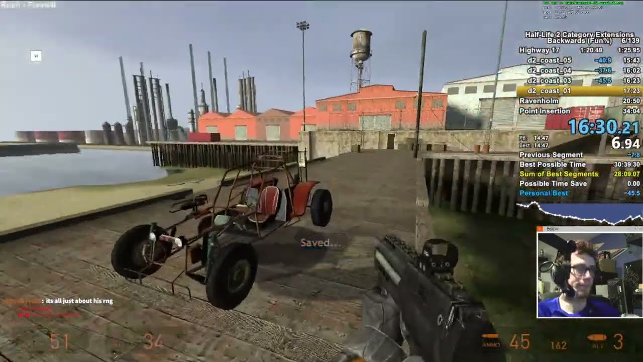 (Former World Record) Half-Life 2: Backwards% in 