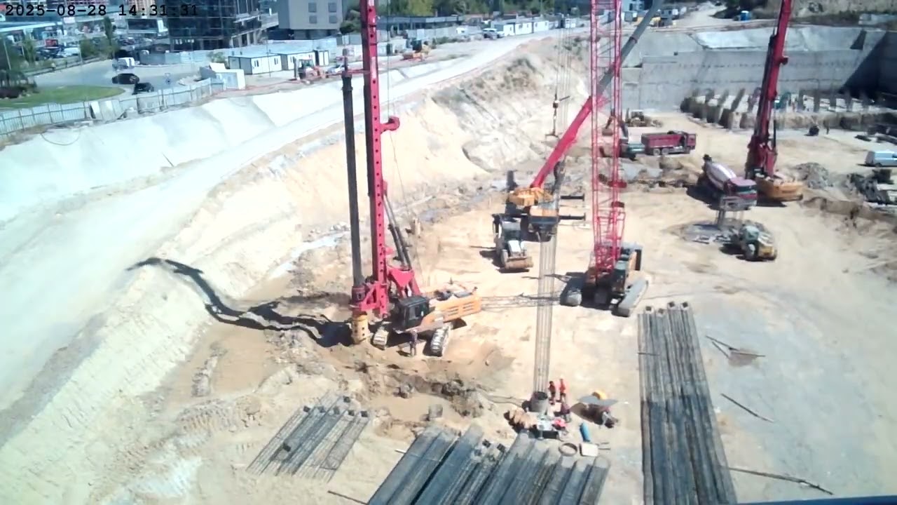 Garitage Park Office Tower YEAR 2025 construction timelapse (cam1)