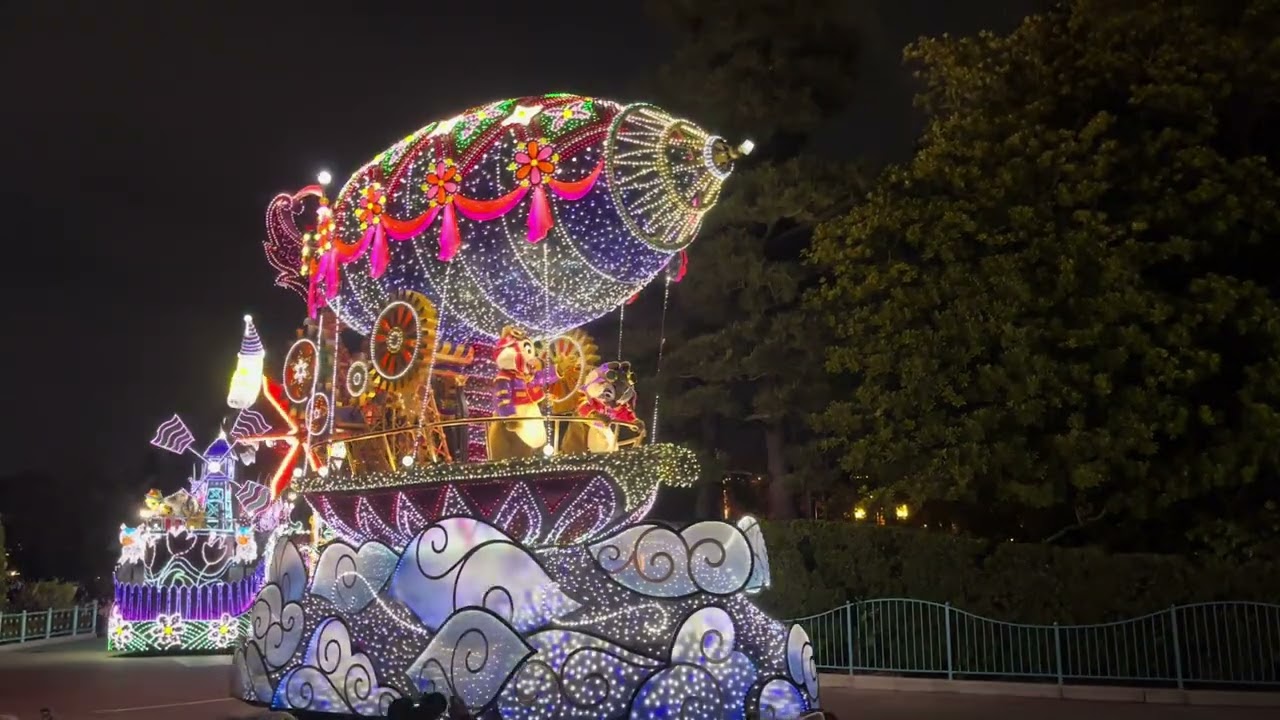 2025ラスト　東京ディズニーランド・エレクトリカルパレード・ドリームライツ