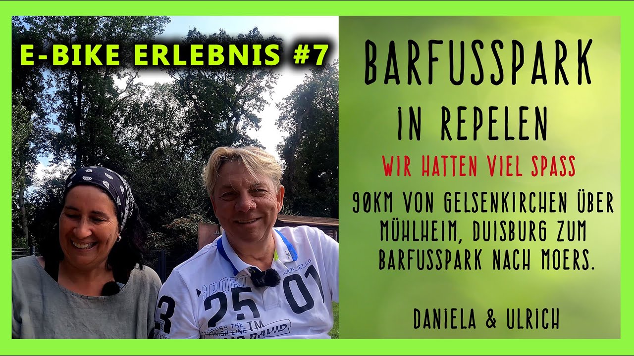 Barfußpark in  Repelen ! Wir hatten so viel Spaß