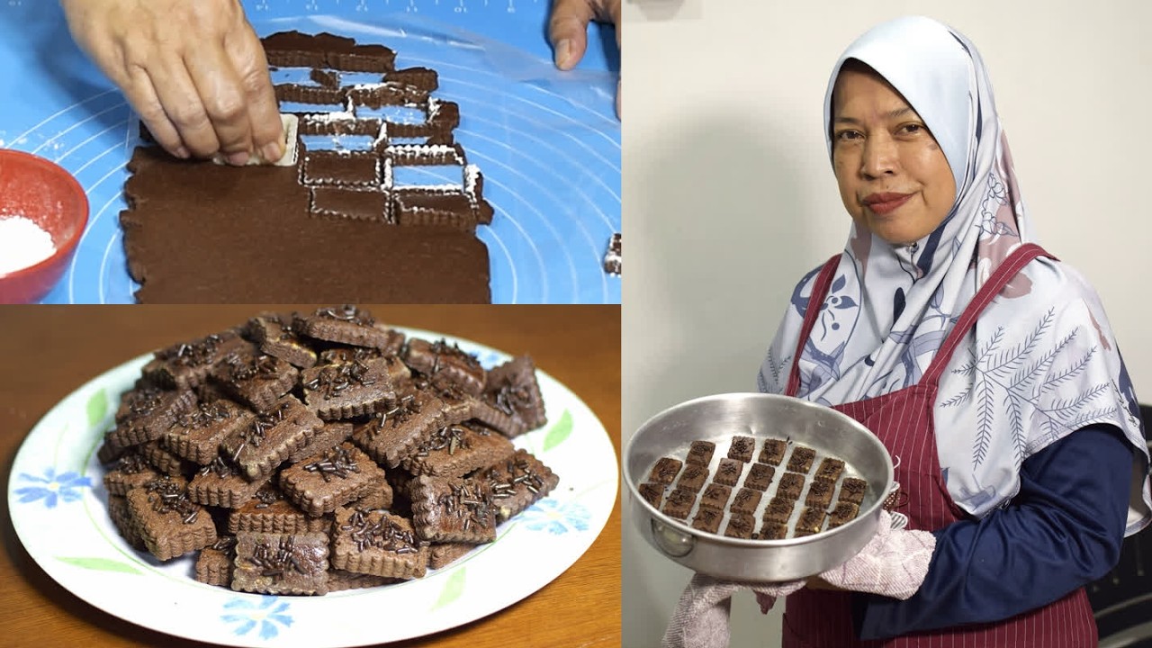 Jom Buat Biskut Coklat resepi mudah menjadi kegemaran anak kita