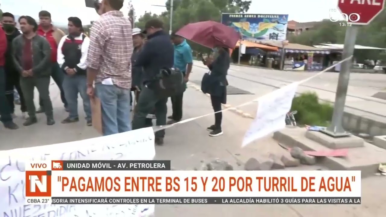 PIDEN BAJAR EL PRECIO DEL TURRIL DE AGUA