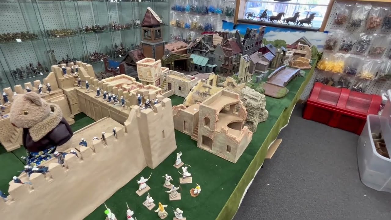 Gettysburg Miniature Toy Soldier shop 6-1-24 D-Day episode wow a ton of new items