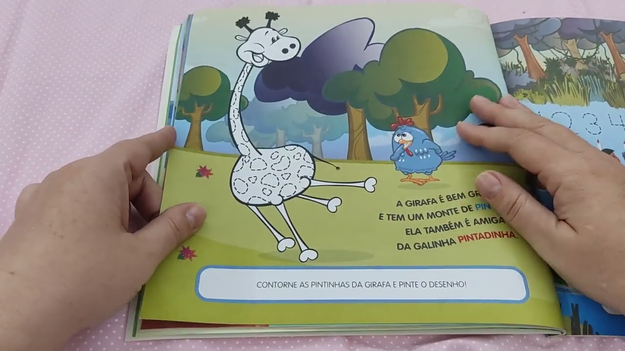 Meus primeiros traços - Galinha Pintadinha