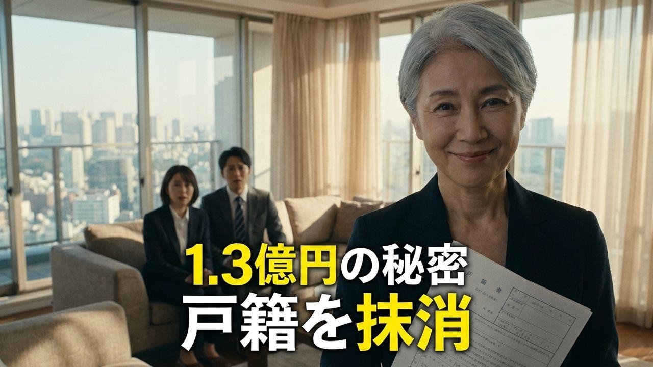 「役立たず」と罵られた66歳。翌日、1.3億の資産を全寄付し戸籍を消した衝撃の末路