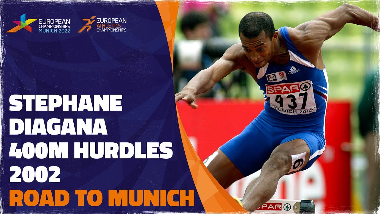 Stephane Diagana Is Crowned European Champion | Munich 2002 | Road To Munich 2022