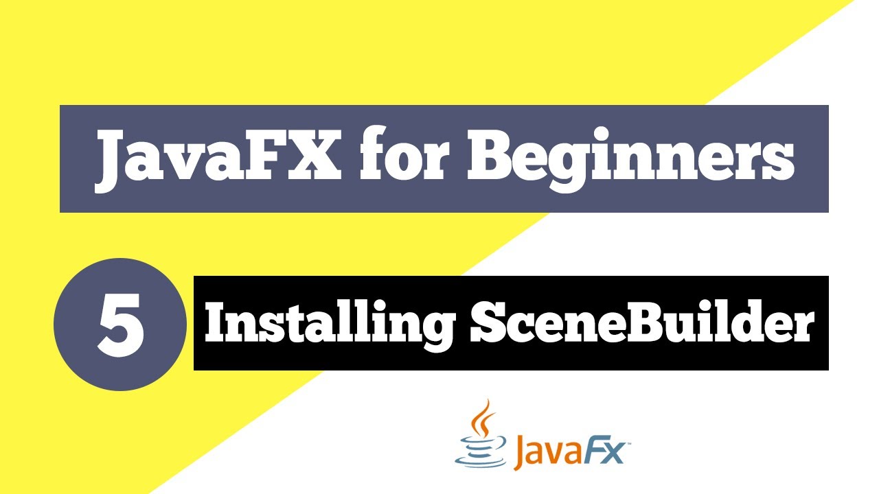 JavaFX Tutorial for Beginners 5 - Installing SceneBuilder and Integrating it into Netbeans IDE