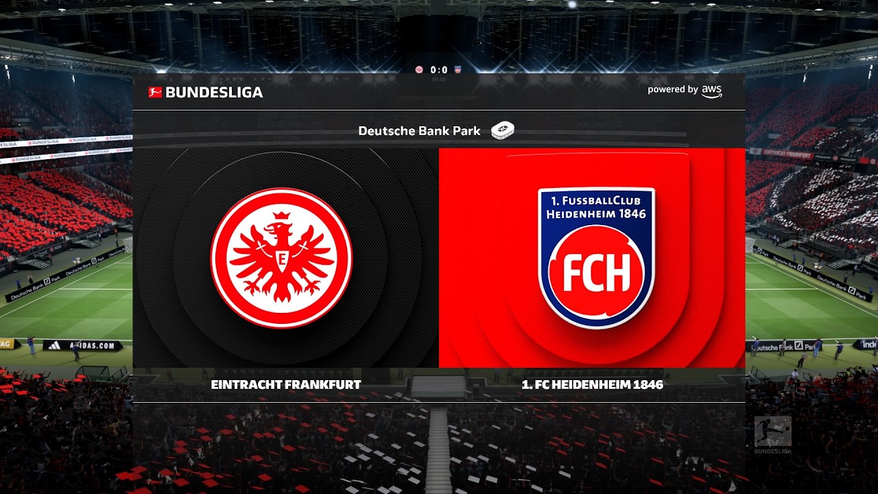 EİNTRACHT FRANKFURT-HEİDENHEİM|BUNDESLİGA|FC|