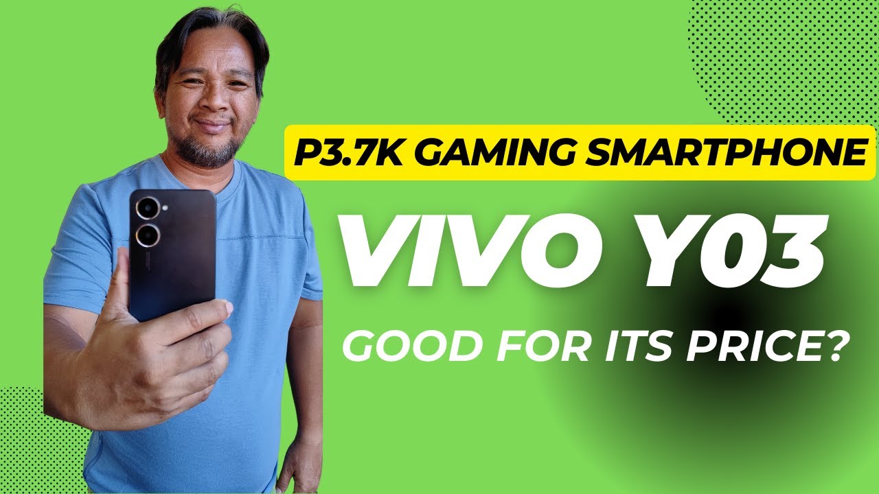 VIVO Y03 Unboxing and Review
