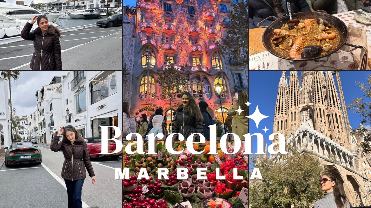 Spain Family Holiday Vlog | Barcelona, Málaga & Marbella Adventures