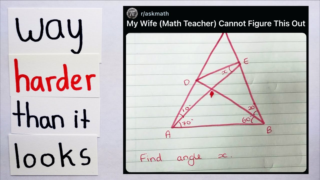 the math teacher can&rsquo;t figure it out