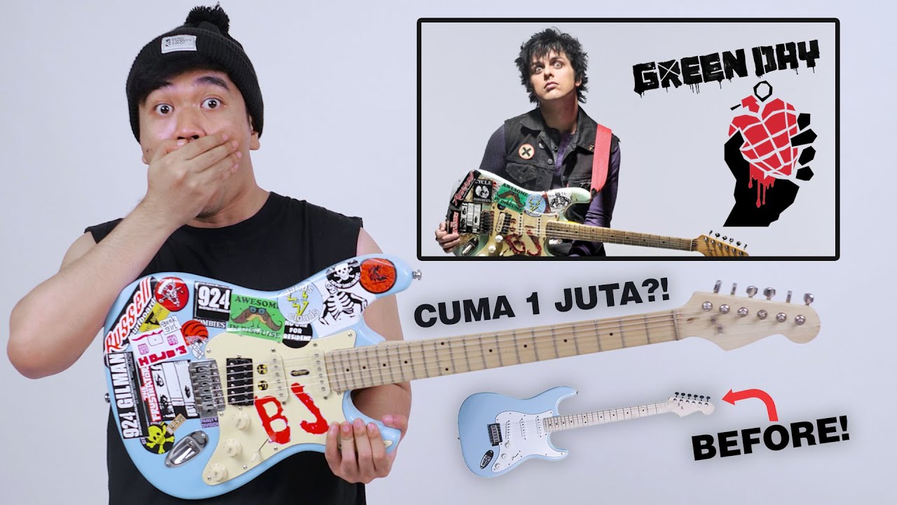 Gitar Billie Joe Armstrong Green Day