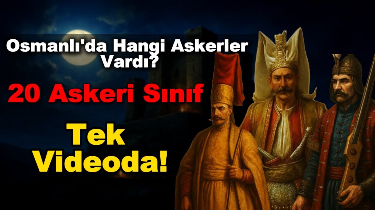 Osmanlı'nın 20 Askeri Sınıfı! | En G&uuml;&ccedil;l&uuml; Ordu Nasıl Kuruldu?