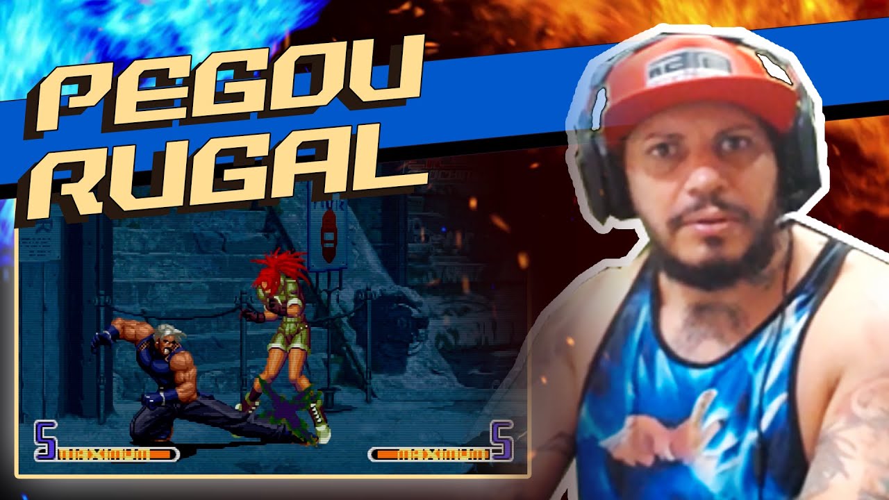 ►KOF 2002 PLUS ► PROVOCANDO ATE PEGAR RUGAL, E ELE APELOU