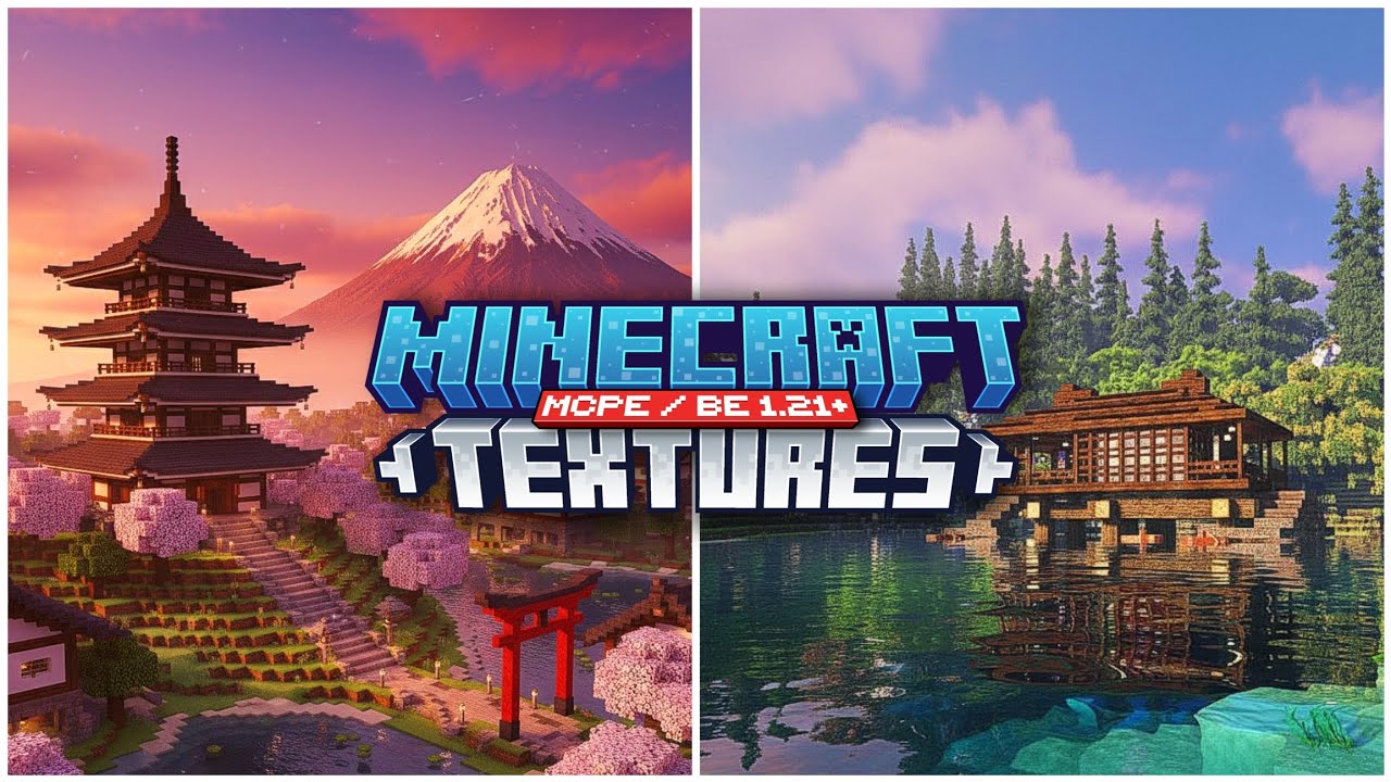 TOP 3 BEST Texture Packs for MCPE 1.21! (FPS Boost + Aesthetic) ☁️