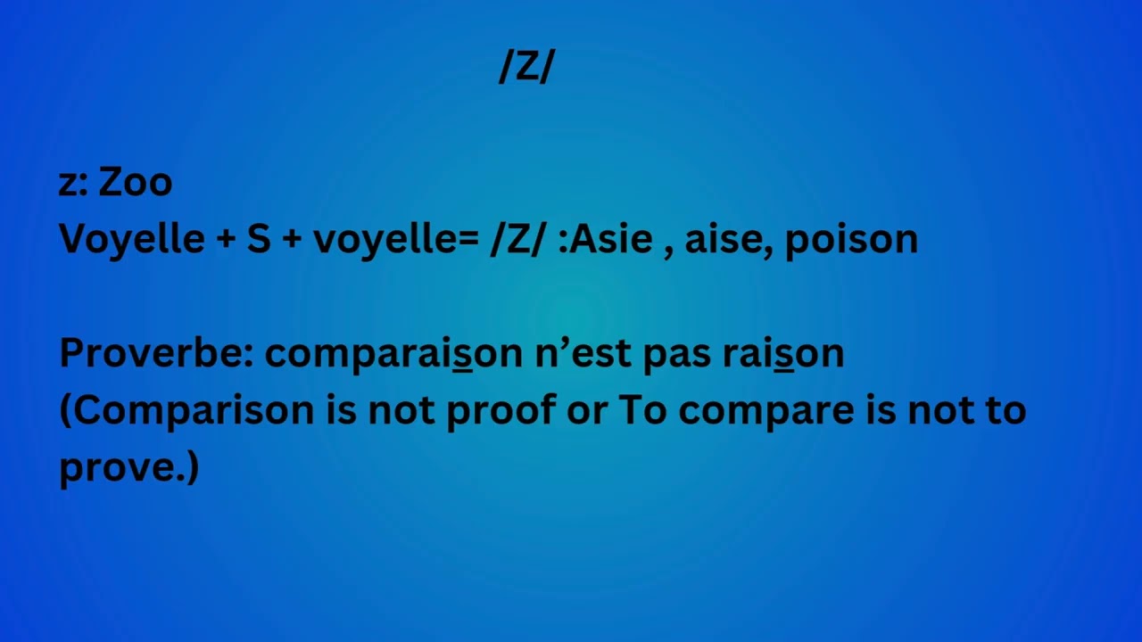 LES CONSONNES ORALES(FRENCH ORAL CONSONANTS)