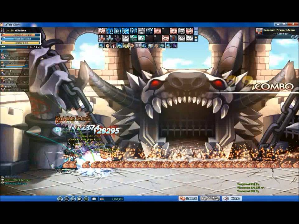 La Tale Season 2 : Sword Dancer Expert Coliseum Solo (Testing Build)
