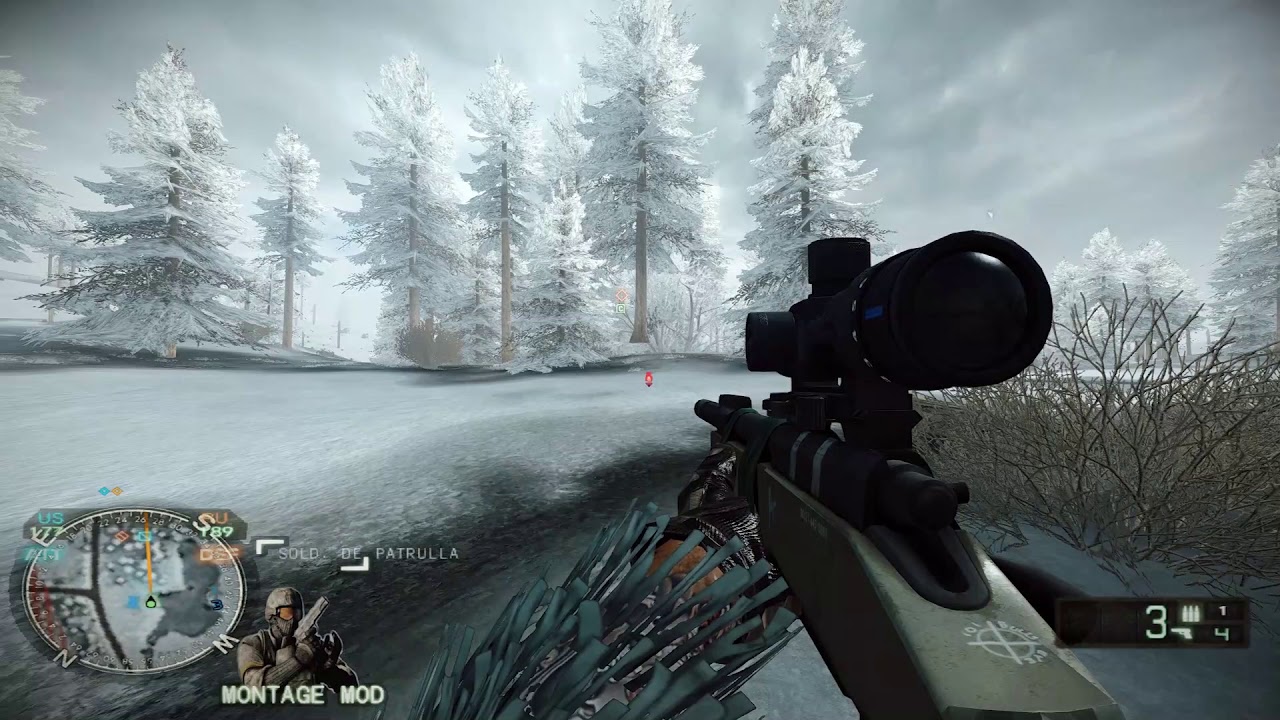 Battlefield 2 Montage mod (Bad Company 2) Gameplay + Download Link