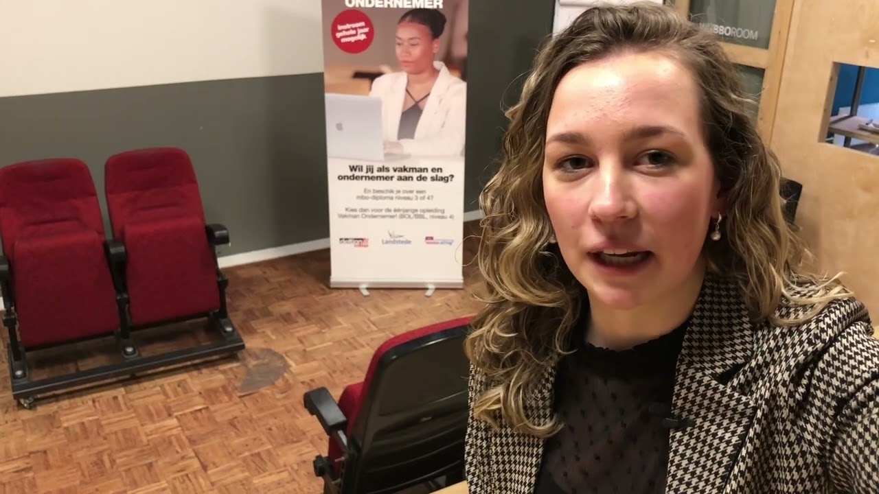 Landstede MBO - Vlog Vakman-Ondernemer