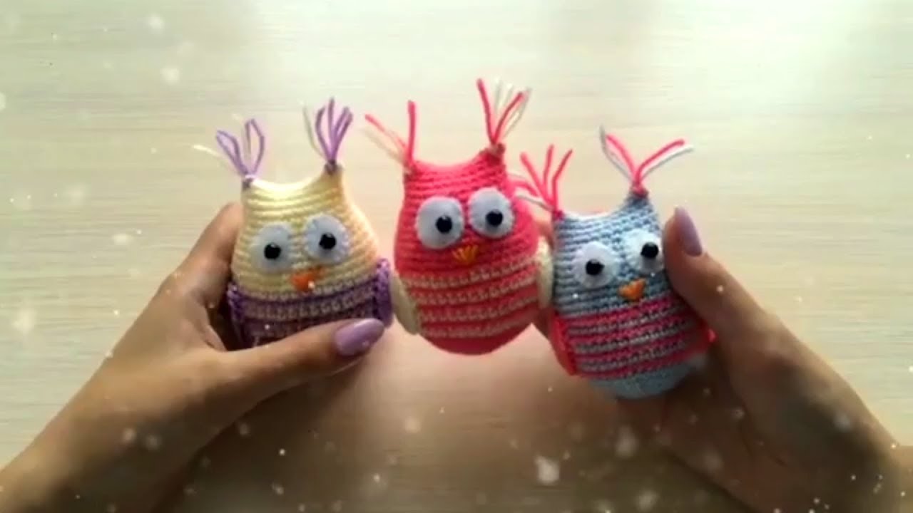 Hướng dẫn cách móc cú dễ thương - Van's handicraft