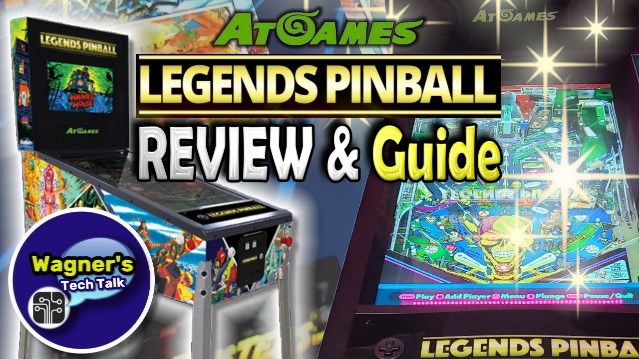 AtGames Legends Pinball Setup, Game Play and Review