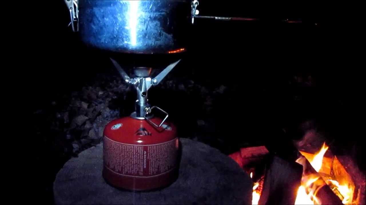 Testing MSR Fuel Canisters at -20 Below Zero