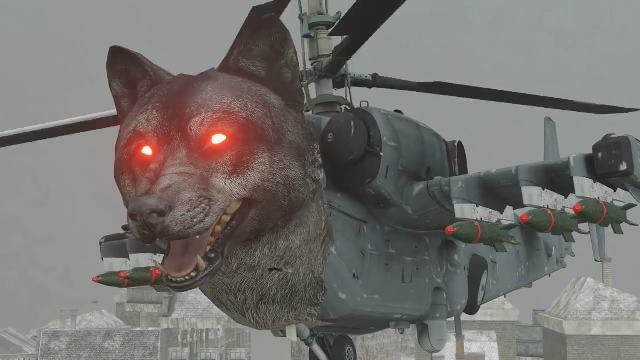 Epic Battle in the Skies | Wolf vs Leopard Helicopters🔥
